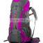 New waterproof 60L large size camping hiking backpack