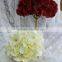 big hydrangea silk flower heads indoor wedding decoration low moq