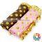 Factory Super Soft Blanket Gold Polka Dots Baby Blanket Baby Boy Girl Crib Cot Blanket