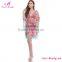 Drop Shipping Pink Cloak Style Woman Dresses Cover Up Beachwear