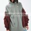 Women oversize heavy weight cotton fleece distressed xxxxl hoodie