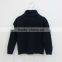 Fashion Lapel Collar Baby Boys Pattern Knitwear Cotton Children Cardigan Knitwear