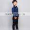 latest cool style long sleeve 100% cotton washed demin shirt for boy