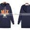 wholesale hot design good quality long sleeve bulk hoody have word printing for women