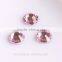 Outstanding light rose rhinestone hotfix for shoes, garment and bags