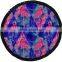 cotton round beach towel with tassel sabt