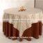 Customized Hotel Round Cheap Dining Table Cloth