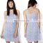 China Wholesale Woman Clothing Dress with a Floral Print All Over