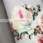 Knit printed polyester space cotton fabric women newest design