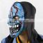 Halloween blue ghost face skull mask