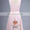 Lovely SHMY-B008 V-Neck and V-Back Knee Length Pink Chiffon Bridesmaid Dress