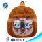 I Love You Print Cartoon Plush Toy Bags For Kids Cheap Students Backpacks Soft Plush Toys
