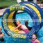 2015 newest design for kids fun water playing pvc inflatable roller