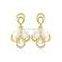 Saudi Gold Earrings Women Jewelry Bead Earrings for Wholesale