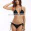 sexy triangle single rise scrunch bottom swimwear micro thong bikinis