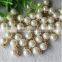 2017 pearl button Flatback button with rhiestone for garment decoration