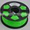 SGS approved Createbot green 3d printer filament pla 1.75mm