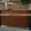Laser Cut Corten Steel Fences
