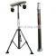 4m pneumatic camera telescopic mast for head load 10kg CCTV monitor