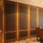 Movable Aluminum High Modern Wood Panels Office Hotel Sliding Folding Partition Walls