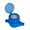 Blue Rotor Dry Plastic Body Water Meter Horizontal Woltmann Water Meter