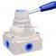 Hand operated control valves 4 way 3 position