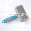 Stainless Steel Teeth Pets Fur Remover Brush Static Cats Dogs Tangles & Knots Grooming Brush
