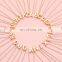 26 Letters Pendant Necklaces Simple Gold Color A-Z for Women DIY Name Necklace Jewelry Gift Initial Jewelry Clavicular Chain