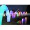 LED Lighting Cone Props Decorative White Glow Inflatable Tusk Tube for Wedding Party
