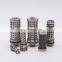 Cleanable Reusable Backwash stainless steel sintered strainer  element Water Filter for Coal machine