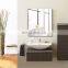 Makeup Bathroom Mirror and Washbasin Irregular Mirror with Shelf