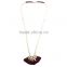 latest design high quality wooden beads tassel necklace custom tassel necklace wholesale