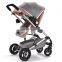 2018 Hot Selling Newborn Aluminum Alloy Stroller 3 In 1 Luxury Pram Buy Online