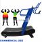 a commerical  non-motorized Curved  treadmill fitness  AirRunner  Woodway Treadmill  Zero Electrical Treadmill in Gym Equipment