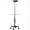 Health care stainless steel  4 legs and 3 legs walking stick walking cane for elderly