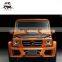 G wagon W463 G500 G550 G55 G63 G65 w style frp material hood cover fit for G-class W463 G500 G63 G65 bonnet autoparts for car