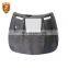 High quality carbon fiber transparent car engine hood bonnet covers accessories for Mercedes AMG GT