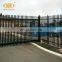 low price high quality china supply direct factory square lattice galvanized palisade fence