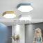 Indoor Hexagon Led Ceiling Light Living Room Slim Ceiling Light Nordic 15W 18W 36W 40W