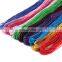 Soft 1/4 Round Customized Wholesale 3MM Strength Band Colored Elastic Draw Cords For Clothing Accessories