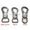 Super strength hanging hook with safe lock strong tension metal hook for dog leash