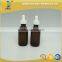 60ml amber glass dropper boston bottle