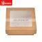 Kraft paper clear window biscuit / cookie / cake box