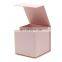 Wholesale bulk pink color small cube shape magnetic belt retail gift box packaging