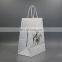 custom print logo gift bags Recycled Clothes Packaging Paper Bag with handle