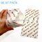 China supplier custom printed kraft paper bags with your own logo 3 side sealed biodegradable bags