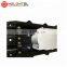 MT-1504 Factory Price Outdoor 12 48 72 96 Core 3 in 3 out PC  waterproof Fiber Optic Black Splice Enclosure with splicing tray