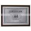 Customized color picture frame wood for art gallery,wedding photography children's wooden picture frame