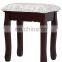 Brown Dressing Table with Stool and LED Lights with 5 Drawers and Mirror Dresser Furniture Dresser Makeup Table