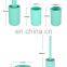 Fashioanal soft touch plastic bathroom gift set soap lotion dispenser gift